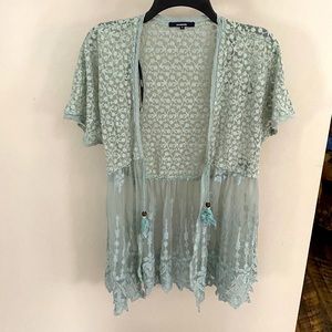 Boutique Lace cardigan/coverup